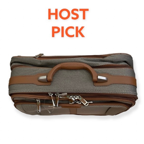 ROCKLAND Handbags - Luggage upright wheels by Rockland Soft sided Rolling Computer Case &overnighter